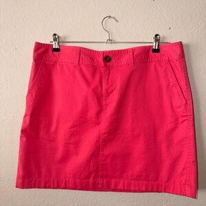 Caslon Hot Pink Cotton Skort